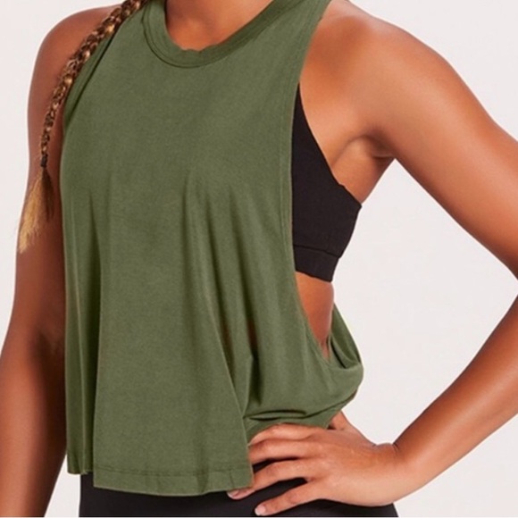 NWT Niyama Sol Yoga Drape Tank Orange/ Med-L-XL - Picture 5 of 6